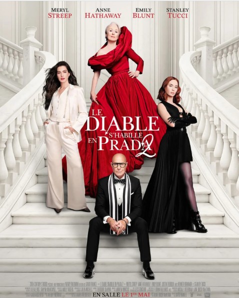 Affiche du film le diable s'habille en Prada 2